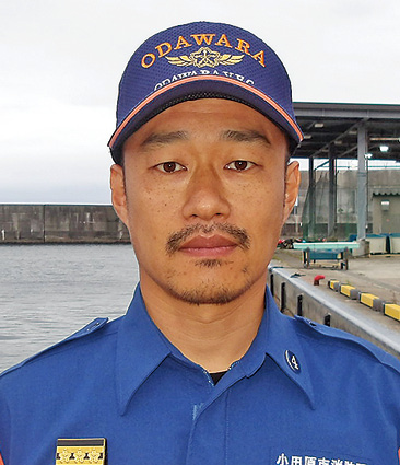 第4分団長 川瀬さん